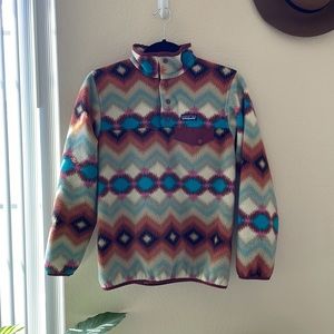 Patagonia synchilla in timber twist
